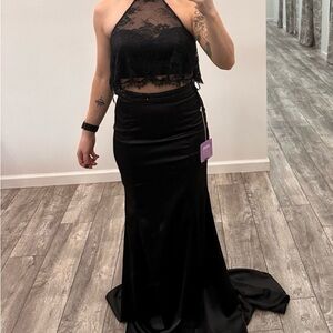 Rachel Allan Size 4 -2 piece formal dresss